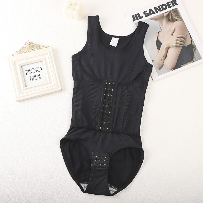 Front-Closure Full-Body Shaping Bodysuit