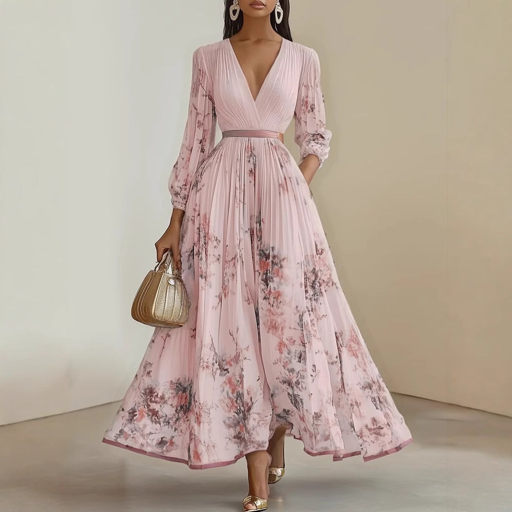Floral V-Neck Maxi Dress — product image 11