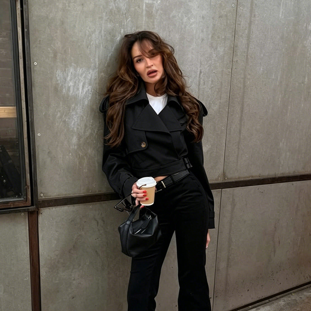 Cropped Utility Windbreaker