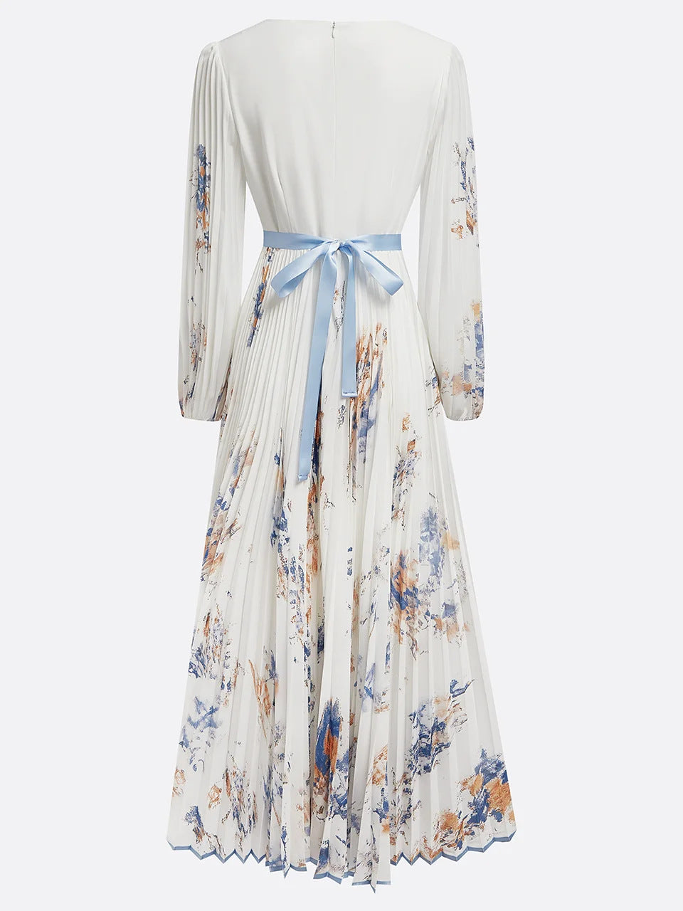 Floral V-Neck Maxi Dress — product image 3