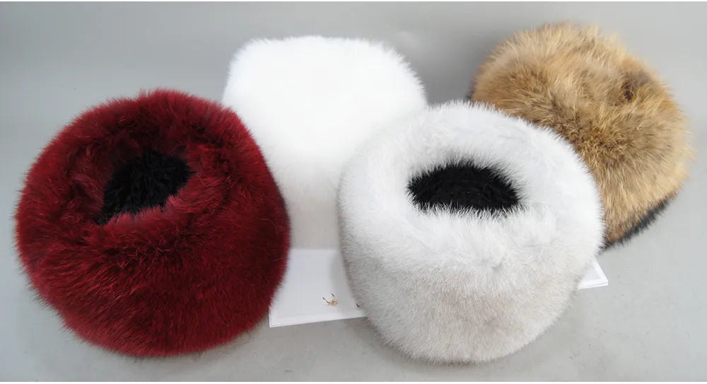 Genuine Fox-Fur Bomber Hat — product image 2