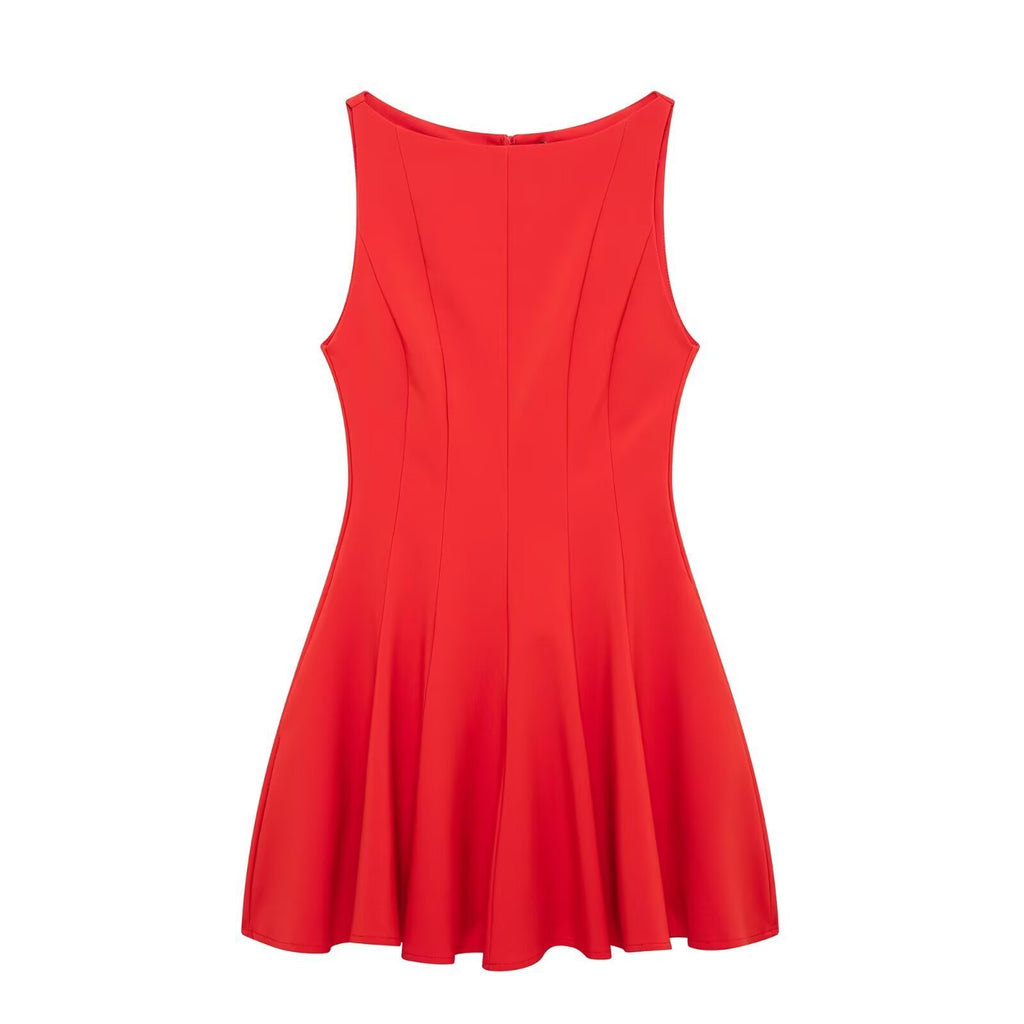 Sleeveless Swing Mini Dress