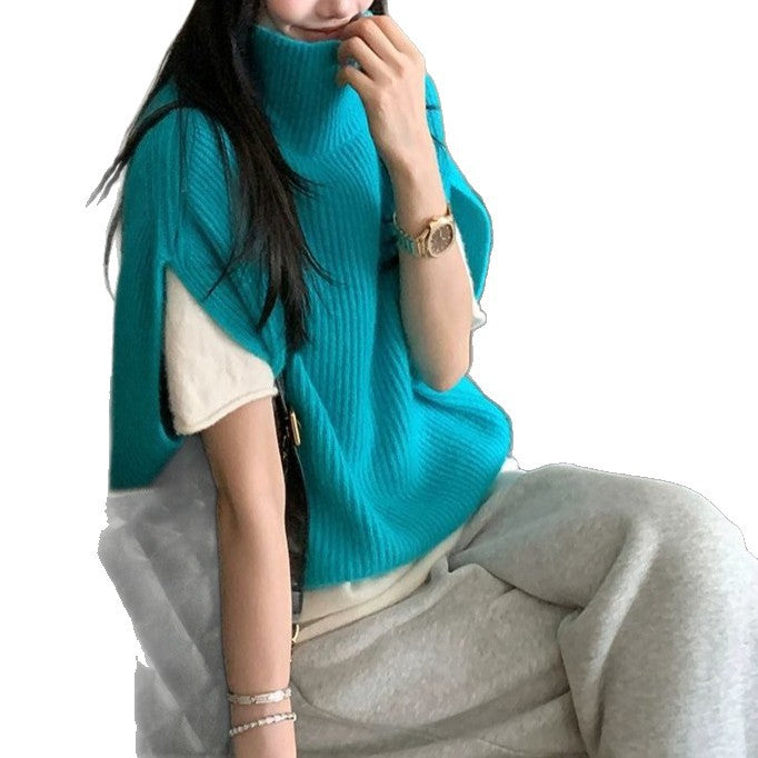 Pull tricoté en fourrure de raton laveur ultra-luxe, confortable et doux pour la peau