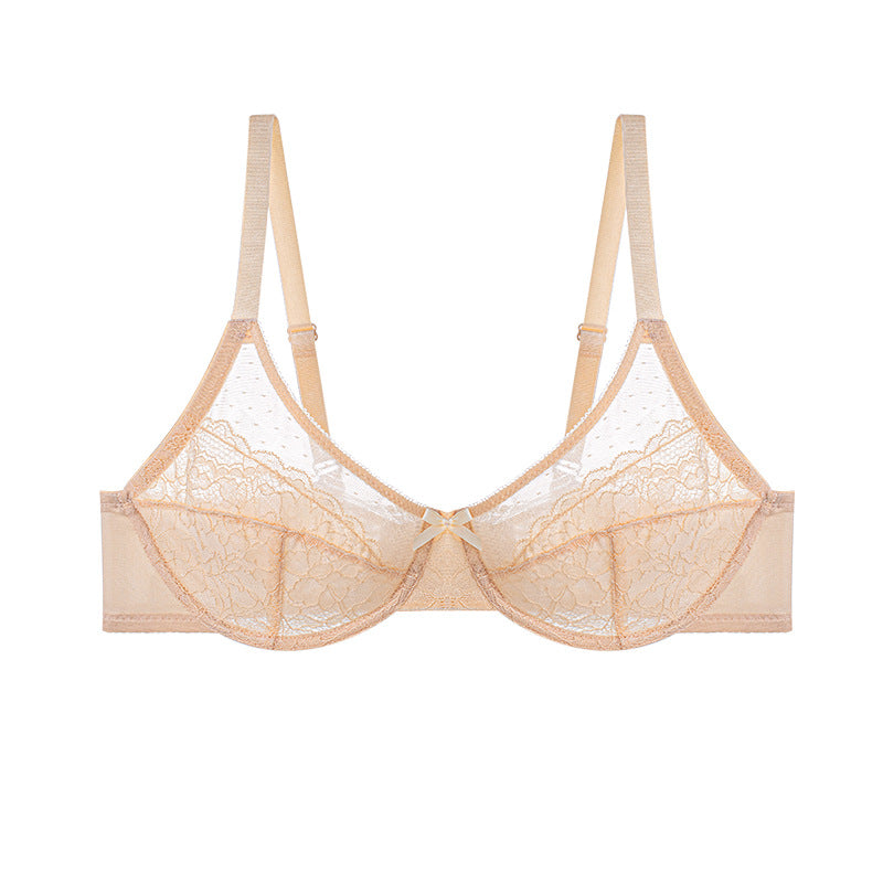 Ultra-Thin Lace Full-Cup Bra