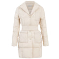 Belted Tailored Puffer Coat