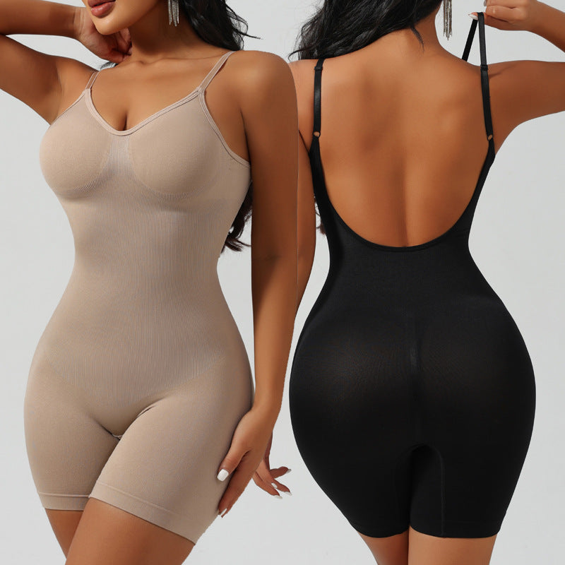 Backless Full-Body Shaping Bodysuit