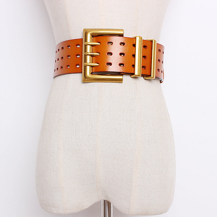 Vintage Double-Buckle Wide Belt product image 28