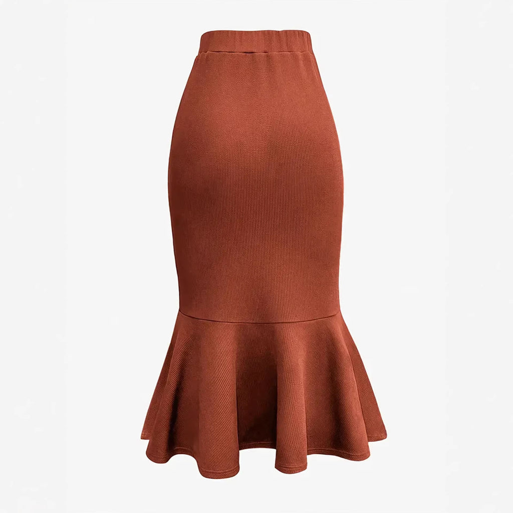 Fitted Column Maxi Dress