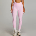 Pantalones deportivos ajustados de talle alto