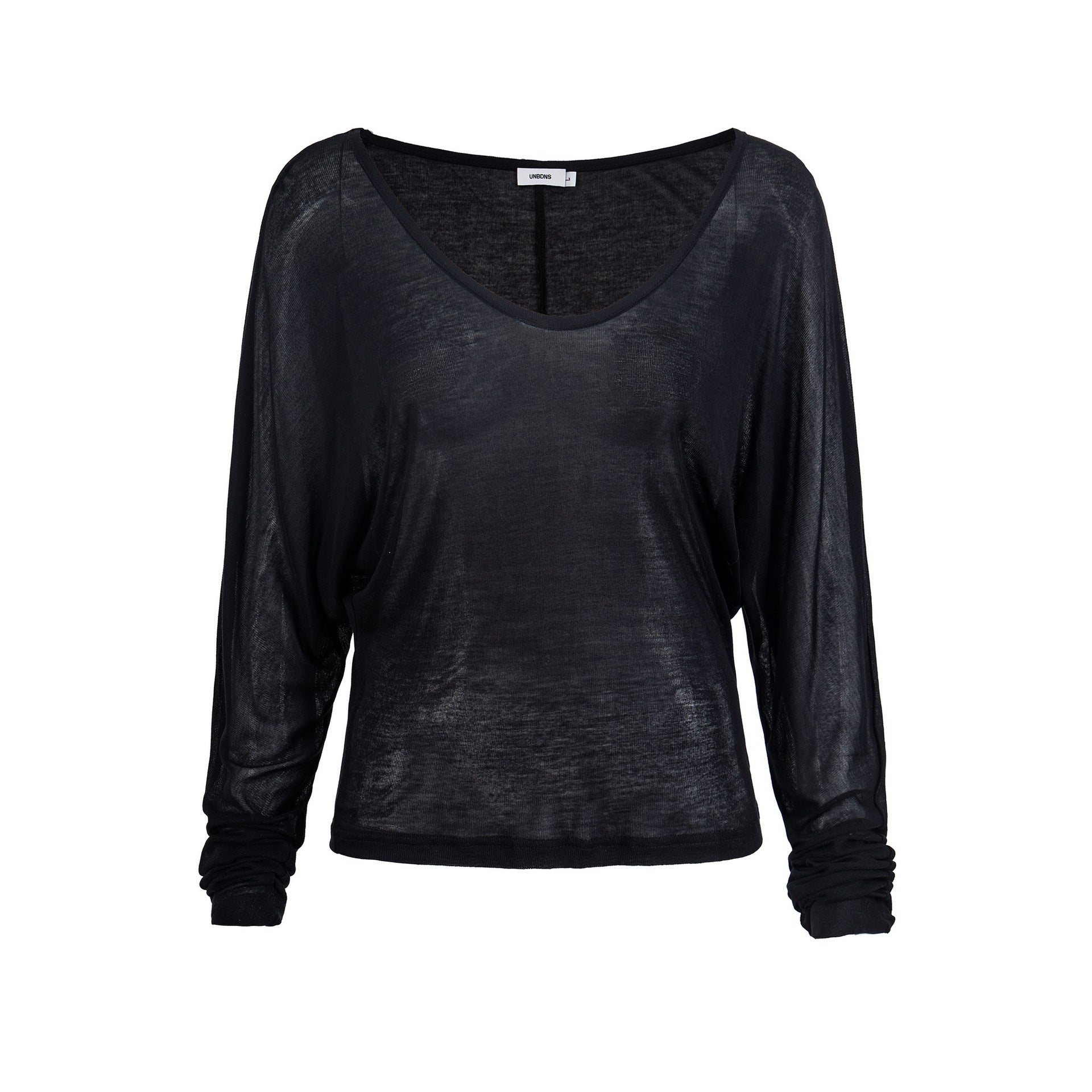 Haut semi-transparent à manches chauve-souris, ample, amincissant, avec taille cintrée, chemise de protection solaire pour tenues de trajet.
