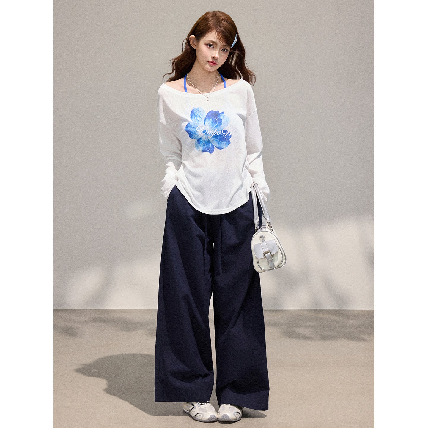 Floral Two-Piece Cardigan Set