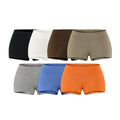 Mini-short moulant évasé, multicolore, de sport basique pour femme, coupe ajustée, tendance