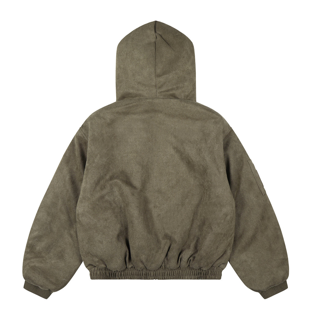 Relaxed Collared Puffer Jacket