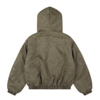 Relaxed Collared Puffer Jacket