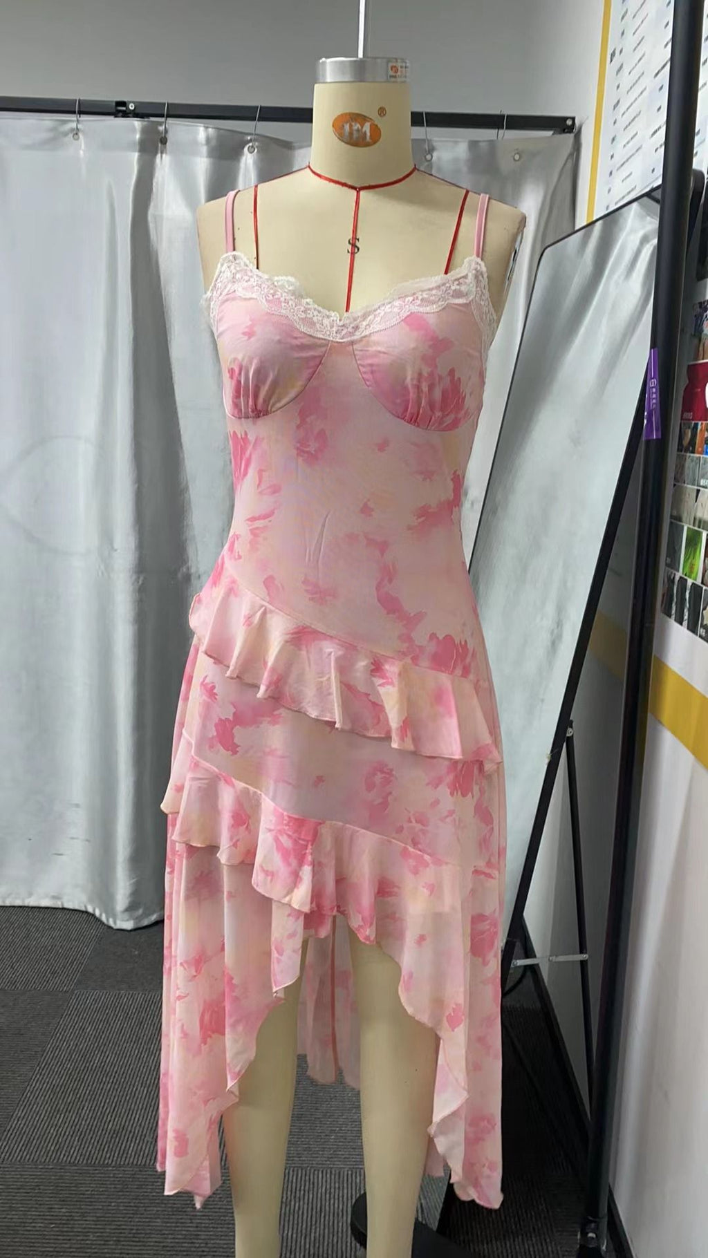Mesh Camisole Maxi Dress — product image 3