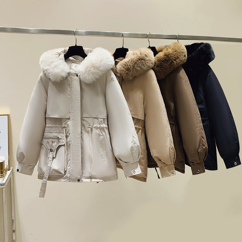 Faux-Fur Trim Hooded Puffer Jacket product image 17