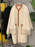 Double-Faced Cashmere-Blend Midi Overcoat