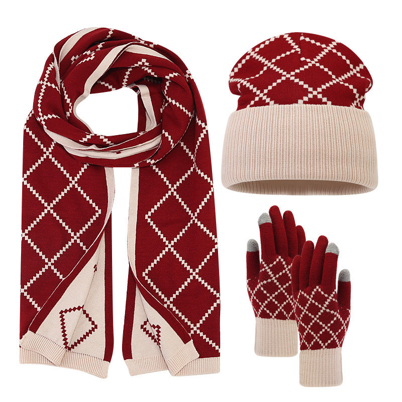 Knitted Winter Hat, Scarf & Gloves Set product image 3