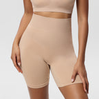 Pantalones de mujer push-up, cintura alta, control de abdomen, faja moldeadora, pantalones de seguridad finos
