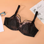 Plus-Size Lace Minimizer Bra - view 2