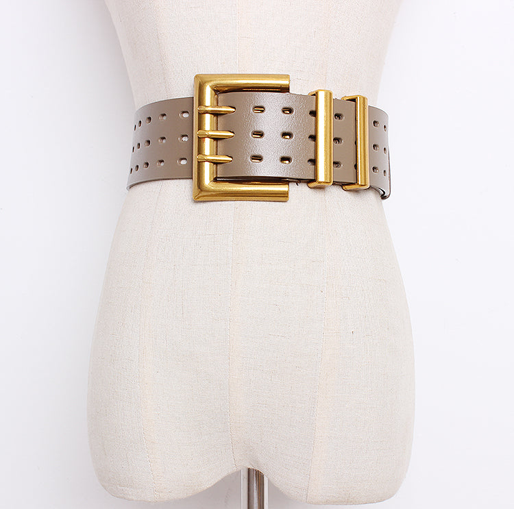Vintage Double-Buckle Wide Belt product image 27