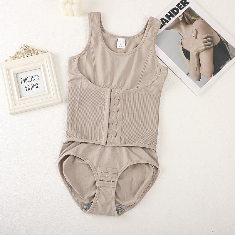Front-Closure Full-Body Shaping Bodysuit