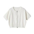 Casual Crew-Neck Knit Top
