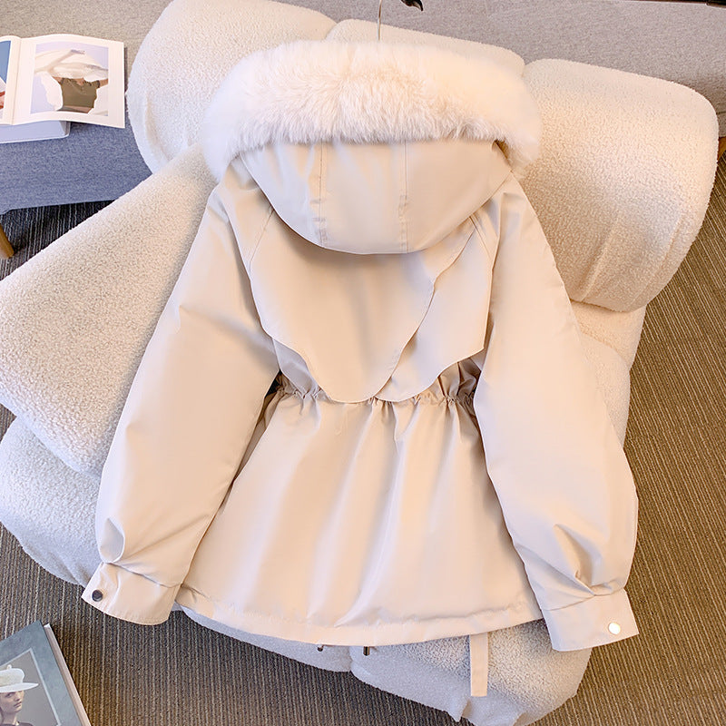 Faux-Fur Trim Hooded Puffer Jacket product image 8