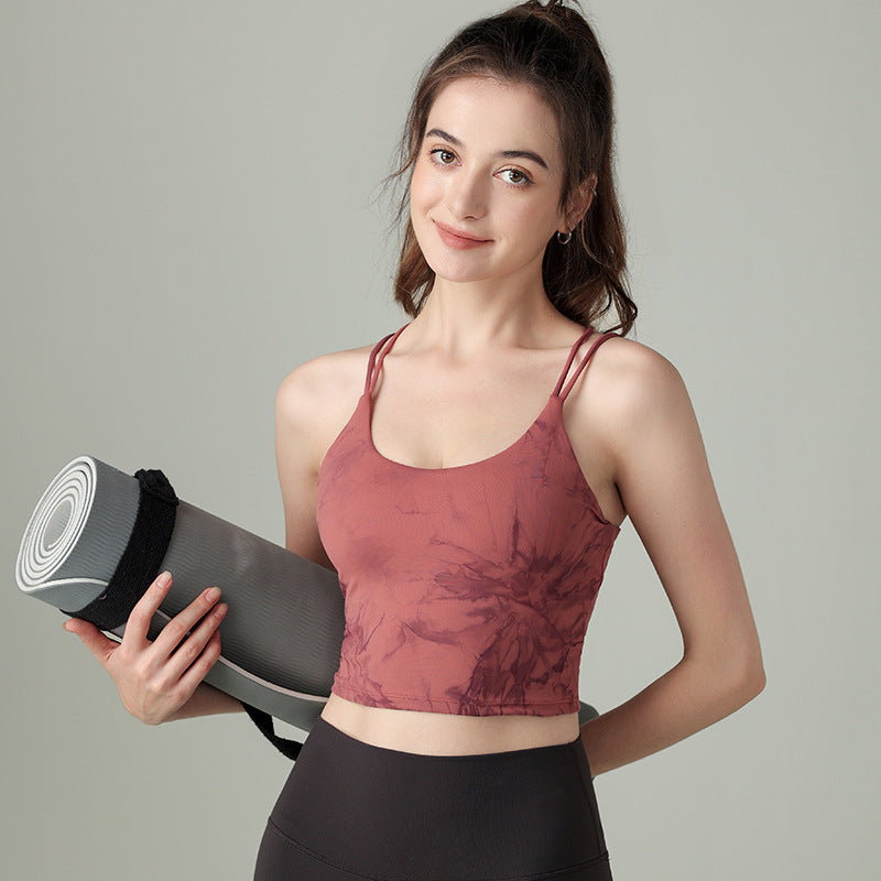 Double-Strap High-Support Sports Bra