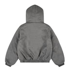 Relaxed Collared Puffer Jacket