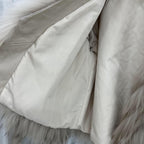 Striped Raccoon-Fur Short Coat product image 16