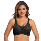 Sheer Lace Wire-Free Plus-Size Bra - view 2