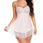 Lace Camisole Chiffon Pajama Set