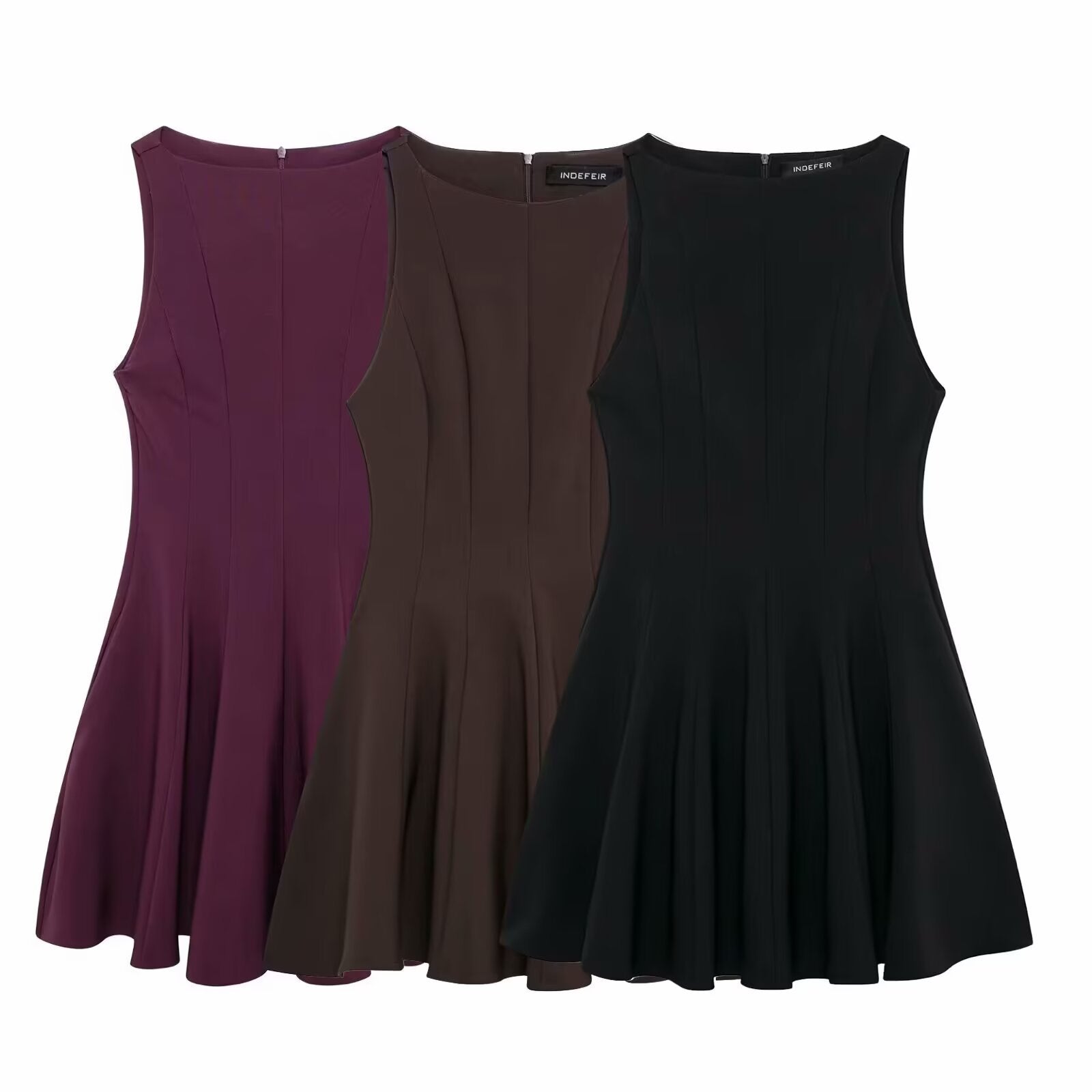 Sleeveless Swing Mini Dress