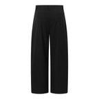 Vertical-Stripe Draped Suit Trousers - view 4