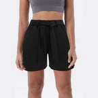 Tie-Waist Outdoor Sport Shorts