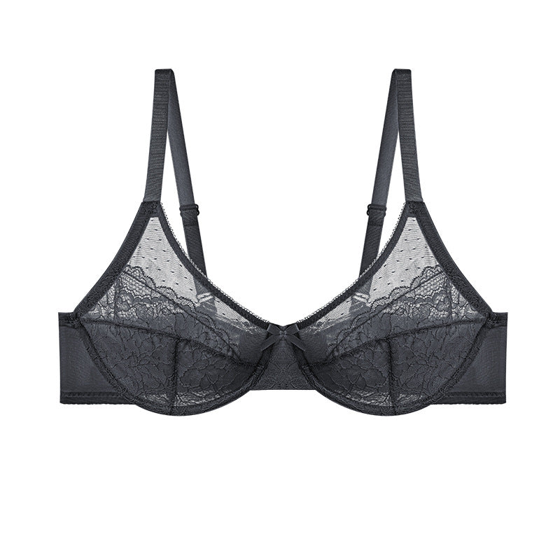 Ultra-Thin Lace Full-Cup Bra