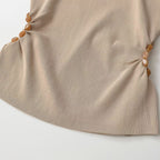 Side-Cutout Sleeveless Top