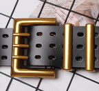 Vintage Double-Buckle Wide Belt product image 9