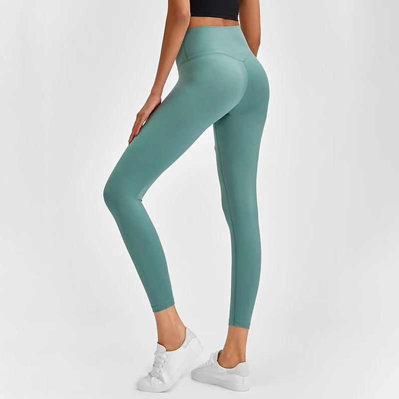 SHINBENE CLASSIC 3.0 Pantalon de yoga et de sport ultra doux effet seconde peau, pour femme, anti-squat, taille haute