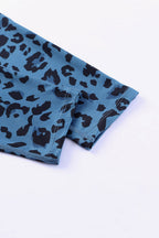 Green Leopard-Print Active Leggings - view 10